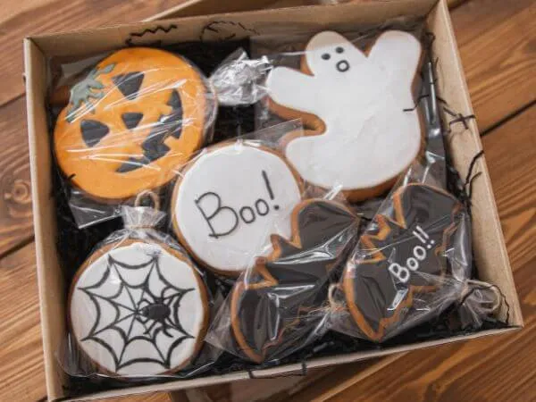 Bolachas para Halloween